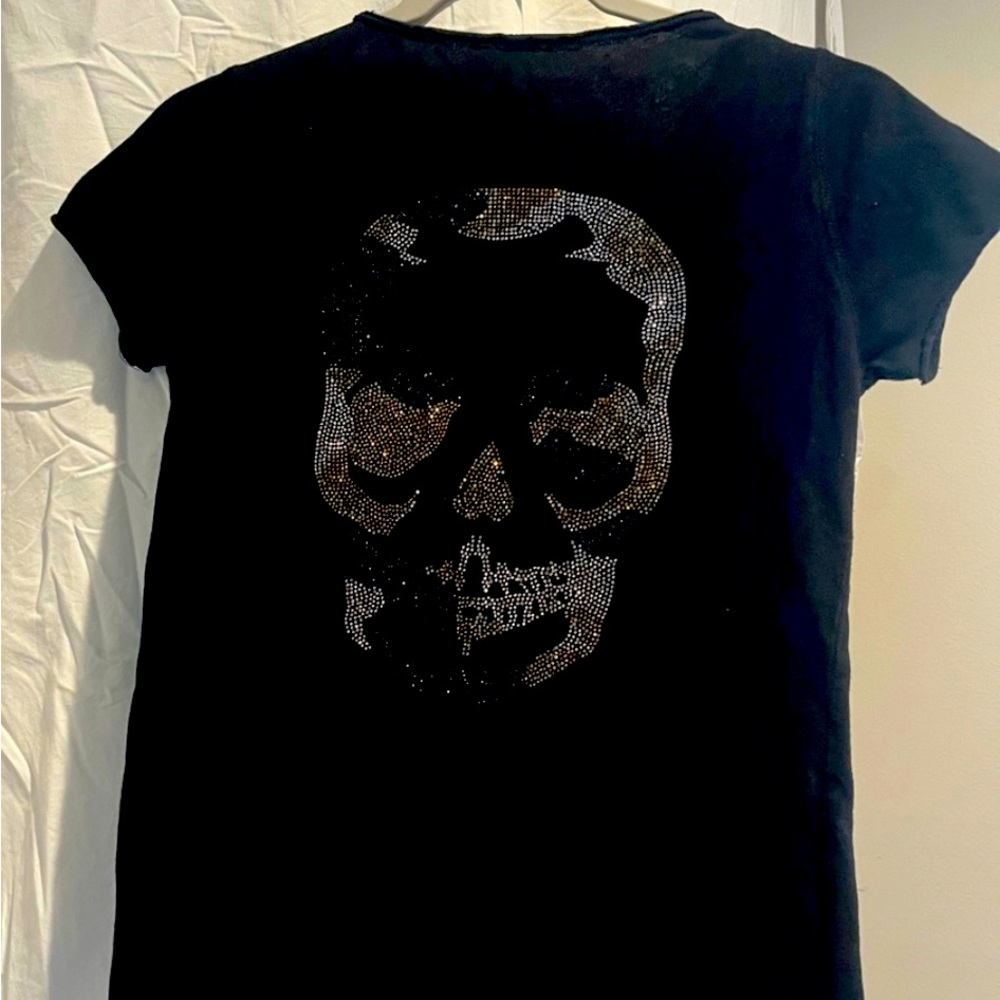 Zadig & Voltaire Tunisian Skull T Shirt M